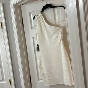 EXPRESS one shoulder cocktail dress